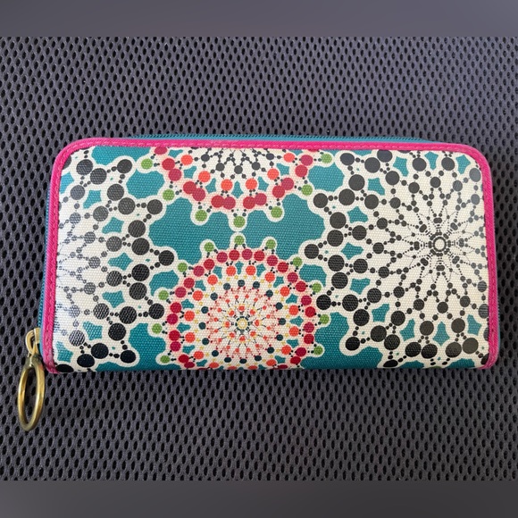 EUC Fossil Floral Print Wallet - Picture 2 of 6